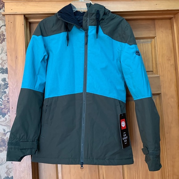 686 Jackets & Blazers - NWT womens 686 Janet color block ski jacket size small